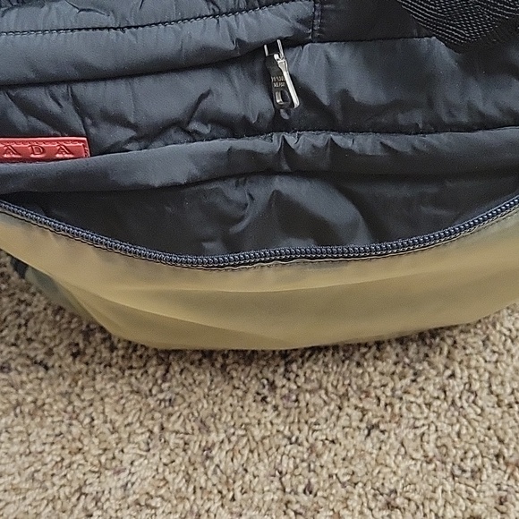 Prada cross body backpack brief case bag authentic - Picture 8 of 11